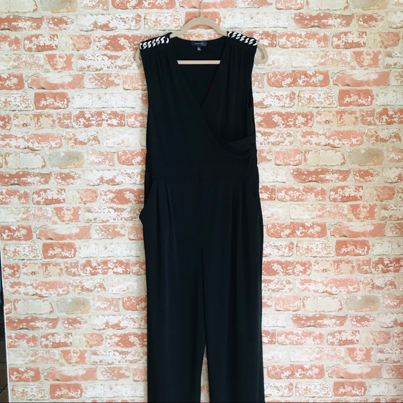 spense black jumpsuit